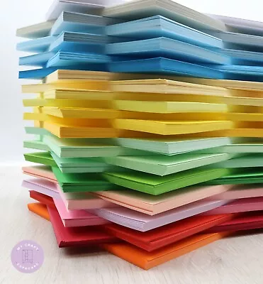 £3.95 • Buy A4 Coloured Card 25 Or 50 Sheets Per Pack 160gsm Great Quality - 30 Colours