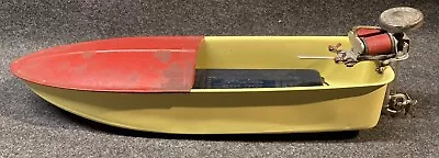 Vintage LEPAGE MOTORS First Battery-powered Toy Boat USA C.1925 • $275