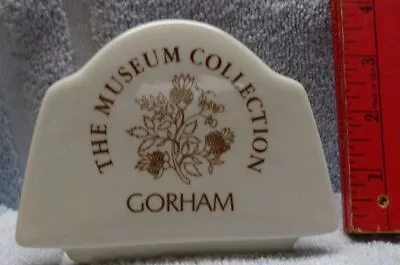 ** Vintage - GORHAM - The MUSUEM COLLECTION - Porcelain Store Display PLAQUE ** • $18.88