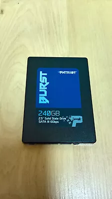 Patriot Burst 240GB SATA 3/III 6Gb/s 2.5  SSD PBU240GS25SSDR • £15