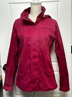 Marmot Precip Waterproof Rain Outdoor Packable Lightweight Jacket- Women’s Small • £28.50