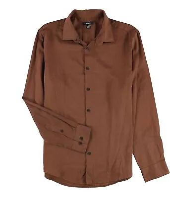 Alfani Mens Vesper Twill Button Up Shirt • $19.89