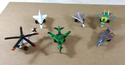 Vintage Galoob Micro Machines 5 Planes 1 Helicopter • $22.99