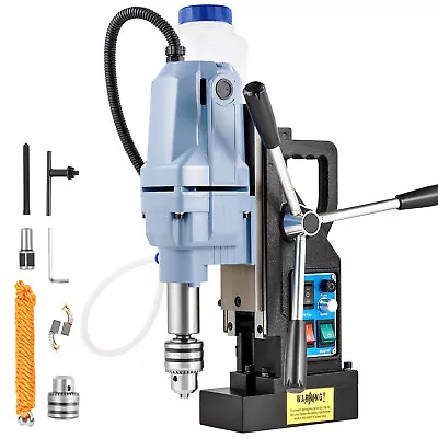 Portable Magnetic Drill 10000N 650RPM Bi-Directional Stepless Speed 1.6  1300W • $90.98