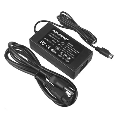 4-Pin 12V 4A AC/DC Adapter Charger For RCA L1510 LCD TV Monitor Power Cord Cable • $16.55