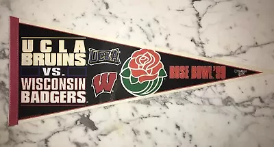 Wisconsin Vs Ucla 1999 Rose Bowl Pennant • $19.99