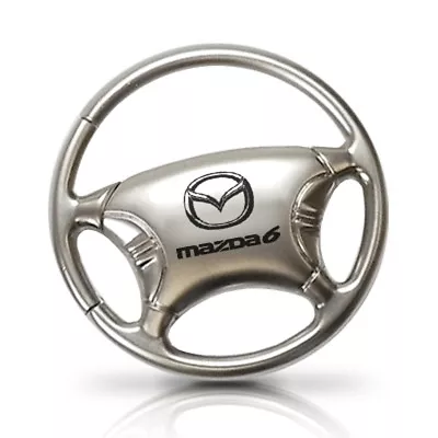 Mazda 6 Steering Wheel Chrome Keychain • $14.99