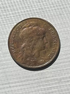 1916 FRANCE 5 CENTIMES - Very Good Condition  • $9