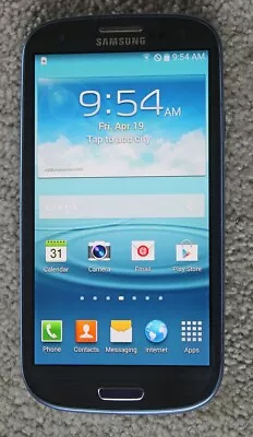 Samsung Galaxy S3 Blue/Black. Verizon. 16GB + 16GB SD Card. Very Good Condition • $9.95