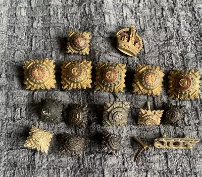 Job Lot British Army Officer's Rank Badges  - Pips And Crowns Collection • £7.50