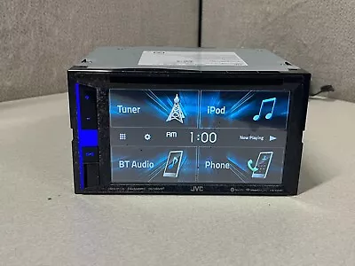 JVC KW-V250BT 2-DIN 6.2  LCD Screen Car Audio Receiver DVD W/ Bluetooth Tested • $120