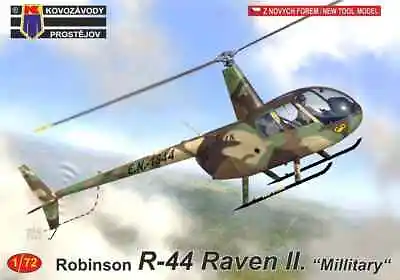 1/72 Helicopter : Robinson R-44 Raven II [Military 4 Schemes] #0216 : KP MODEL • $24.95