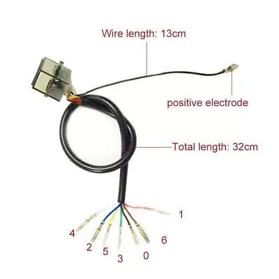 Universal-Motorcycle Digital LED Display Gear Indicator Shift Lever Sensor • $14.18