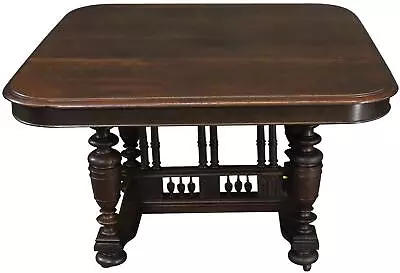 Table Henry II Renaissance Antique French 1900 Oak Wood • $1579