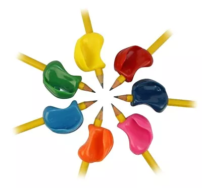 £3.99 • Buy Pencil Handwriting Support Grip Soft Crossover Cross Guard 1 X Solid Colour  SEN