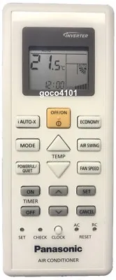 07440 Original Panasonic Acxa75c07440 A75c07440 Ac Air Conditioner Remote Contro • $59.95