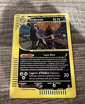 Umbreon H29/H32 Aquapolis Holo 2002 E-Series E-Reader Rare Pokémon Card TCG - HP • $159