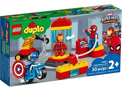 £54.99 • Buy LEGO DUPLO Ironman Spiderman - Marvel Super Heroes Lab Captain America - 10921