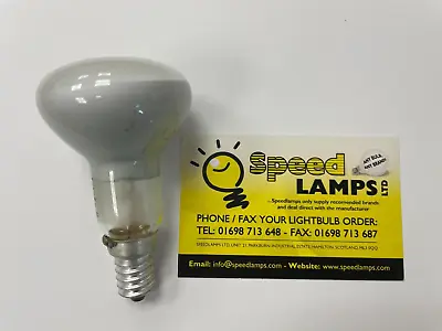 2 X R50 Spotlight Bulb 40w Reflector Lamp Dimmable Lava Light  SES E14 Pack Of 2 • £7.49