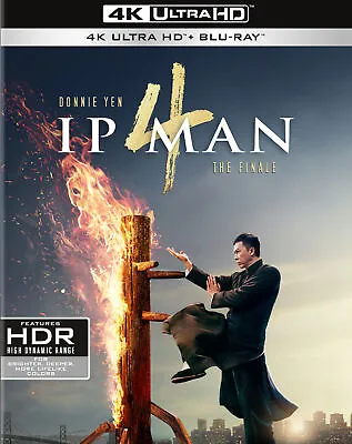 IP Man 4 - Donnie Yen - 4K UHD Blu-ray  - New & Sealed - No Slipcover • £19.99