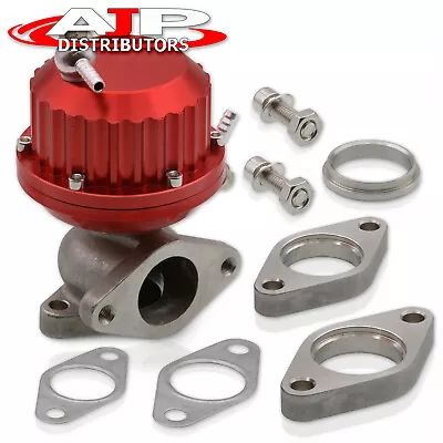 38mm Vr Style Turbo External Manifold Wastegate 8Psi Red Jdm • $34.99