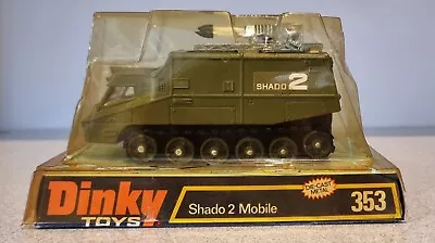 Vintage Dinky 353 Shado 2 Mobile Near Mint In Original Box • $277.46