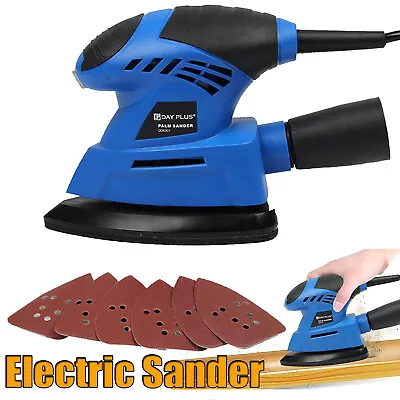 Hand Held Mouse Sanding Machine Small Electric Tight Corners Sander Angle Base • £19.30