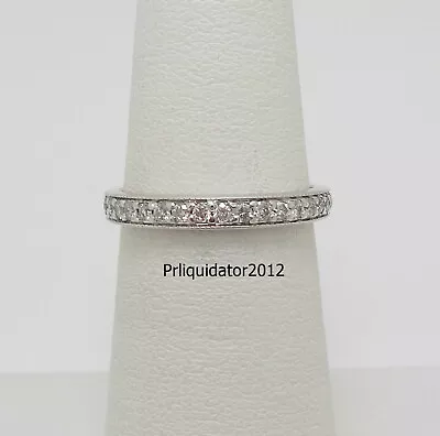 1/4CT Diamond Shared Prong Anniversary Wedding Band Bridal Ring 14K White Gold • $219.99