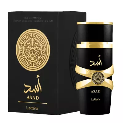 Lattafa Asad By Lattafa 3.4 EDP Perfume Cologne Unisex New In Box • $25.94