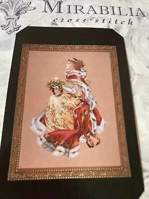 Mirabilia Cross Stitch Chart And Kit Royal Holiday MD 78 A Christmas Queen • £22