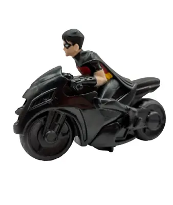 McDonalds Happy Meal Toy DC Comics Mini Figures Batman Robin Motorcycle 2011 • $6