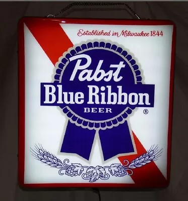 Pabst Beer Led Light Up Sign Milwaukee Bar Game Room Man Cave PBR New • $359.99