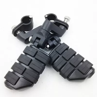 HTTMT 1.5  Dually Highway Clamps Large Foot Pegs For TRIUMPH ROCKET 3 • $81.59