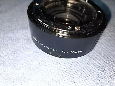 Quantaray 2x Teleconverer For Nikon F Mount Auto Focus • $11