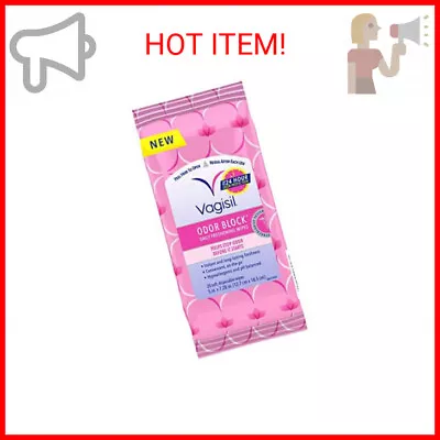 Vagisil Odor Block Daily Freshening Wipes For Feminine Hygiene In Resealable Pou • $4.82