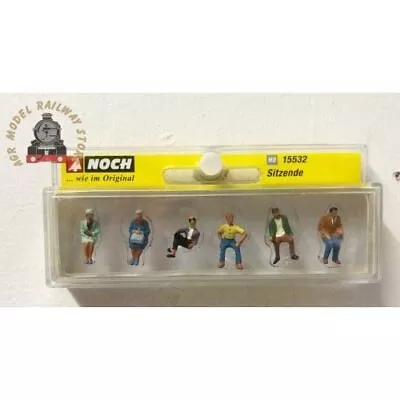 Noch 15532 Seated People (6) Figure Set - HO / OO Gauge • £14.95