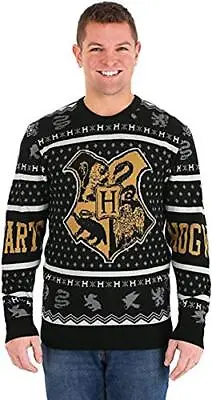 $29.99 • Buy Bioworld Harry Potter Hogwarts Ugly Christmas Sweater Small Black