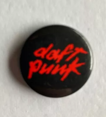 Daft Punk   Badge 32mm Metal Pin Back Button Badge Vintage • $10.70