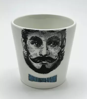 Vintage MCM Ceramic JSC Mr. D Container Cachepot Planter Fornasetti Era Beard • $60