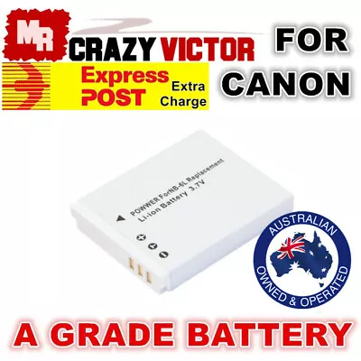 NB-6L H Battery 4 Canon IXY 10S 110IS 200F 25IS 30S 31S 32S 930IS PowerShot D10 • $9.95