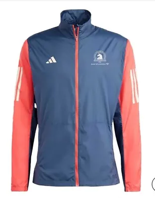 Adidas BM 2024 Boston Marathon Celebration Jacket IT1450 WOMEN Size M NEW W TAG • $179.86