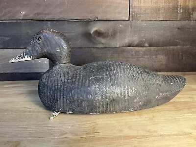 Antique Victor Ruddy Duck Working Decoy Carved Wood Weighted  • $149.99