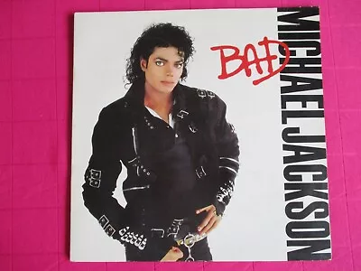 Michaerl Jackson  Bad  UK 12  Vinyl Album 1987 • £7