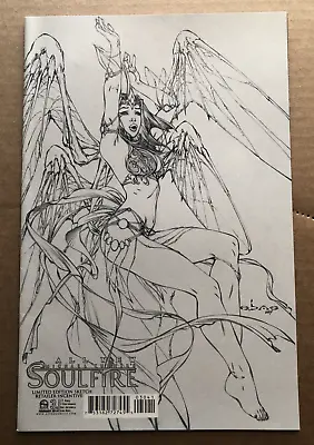 Michael Turner's Soulfire #3 (2014) Incentive Ebas Sketch Cover - NM Unread!! • $17.95