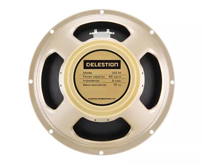 Celestion G12M-65 Creamback 12  Guitar Speaker (Ceramic) - 8 Ohm • $179