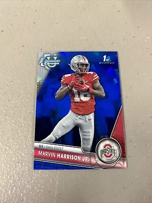 Marvin Harrison Jr 2023 Bowman U Chrome Sapphire Refractor #100 Rookie (RC) 1st • $19.90