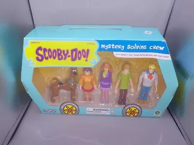 Scooby-Doo Mystery Solving Crew Poseable 5 Figures Set In Box Rare • $77.39