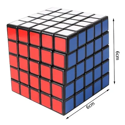 Super 5x5x5 Magic Cube 5x5 Speed Cube Ultra-smooth Puzzle Twist Toy Brain • $8.99