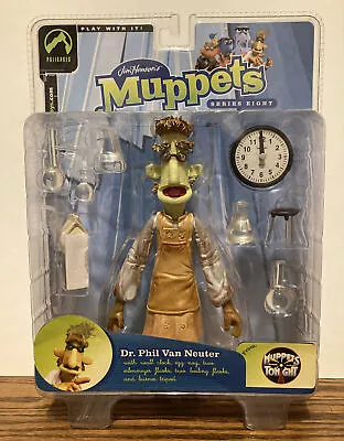 Muppets Palisades Dr. Phil Van Neuter Series 8 NEW SEALED • $49