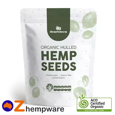 Hemp Seeds Hulled Australian Certified Organic Vegan Food 250g500g1kg2kg4kg • $18.90